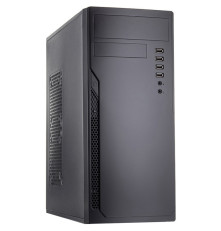 Корпус 500 Ватт Foxline FL-301, ATX, 1x5.25EXT, 1x3.5EXT, 4x3.5INT, 4xUSB2.0, HDA, w/o FAN, w/500W ATX PSU, w/1.2m EU pwr cord