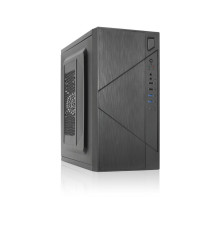 Корпус 450 Вт Forza mATX, black, w/PSU 450W 12cm, w/2xUSB2.0, w/2xUSB3.0, w/1xType-C (USB2.0), w/pwr cord, w/o FAN