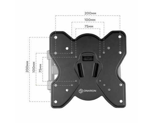 Кронштейн ONKRON BASIC M4S BLACK