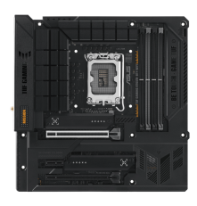 Материнская плата ASUS TUF GAMING B760M-BTF WIFI, LGA1700, B760, 4*DDR5, 4*SATA, 3*M.2, 5*USB 3.2, 4*USB 2.0, Type-C, 2*PCIx16, 1*PCIx1, DP+HDMI, mATX; 90MB1G50-M0EAY0