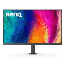 Монитор Benq PD3205UA 31,5'', 3840x2160, IPS,  60Hz, 1000:1, 350cd, 5ms, HDMI, DP; 3*USB 3,2; USB C*90W, Speakers, Height adj 110, 99% sRGB, Flicker-free;Low Blue Light, Calibration Report, Table Mounting, 3Y, Grey