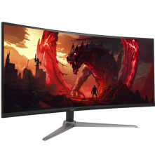 Монитор 34'' ACER Nitro ED340CUHbmiipx Curved 1500R Black, 21:9, VA, 3440x1440, 1 / 5ms, 250cd, 100Hz, 2xHDMI(2.0) + 1xDP(1.4) + Audio out, Speakers 2Wx2, sync: FreeSync, hdr: HDR 10