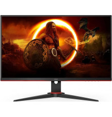 Монитор 27'' AOC Q27G2E, 2560x1440, VA, 144Hz, 80M:1, 250cd, 1ms, 2*HDMI, DP, Speakers, FreeSync, Flicker Free, VESA, 3Y, Black