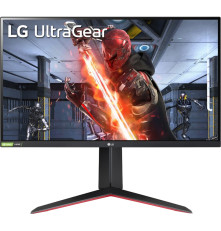 Монитор LG UltraGear 27GN65R-B 27" IPS, 1920x1080, 300cd/m2, 1000:1, 16:9, 1мс (GtG), HDMI, DP, 144Hz, 178/178, внешний БП, G-SYNC Compatible, HDR 10, LTSP, sRGB 99%, HAS, VESA (100x100 мм), black