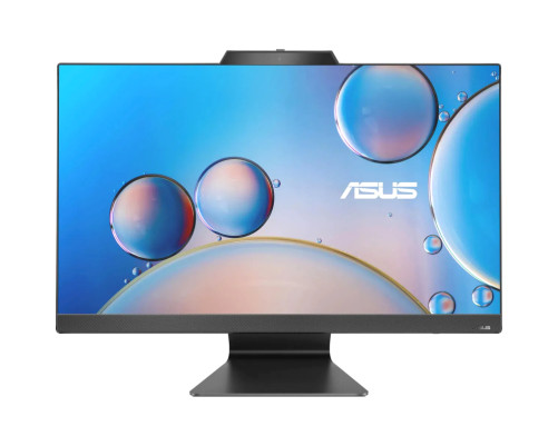 Моноблок ASUS F3702WFA-BPE0110   27"(1920x1080 (матовый) WVA)/AMD Ryzen 5 7520U(2.8Ghz)/16384Mb/512PCISSDGb/noDVD/Int:AMD Radeon/Cam/BT/WiFi/war 1y/8.9kg/Black/DOS + фикс ножка, VESA, беспров. клав./мышь