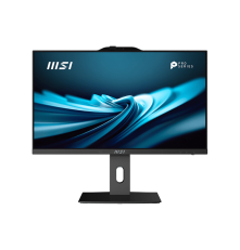 Моноблок MSI Pro AP242P 14M AiO 23,8" FHD(1920x1080)IPS AG Non-touch, Core i5-14400 (2.5GHz), 16Gb DDR5 (2x8Gb), 256GB SSD, 1TB HDD, Intel UHD,WiFi,BT,camera,WirelessKB&mouse Eng/Rus,noOS,1y w-ty,Black