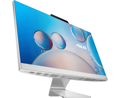 Моноблок ASUS E3402WBA-WPC019M   23.8"(1920x1080 (матовый) WVA)/Intel Core i3 1215U(1.2Ghz)/16384Mb/512PCISSDGb/noDVD/Int:Intel UHD Graphics/Cam/BT/WiFi/war 1y/5.4kg/White/DOS + фикс ножка, беспров. клав./мышь