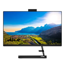 Моноблок Lenovo IdeaCentre AIO 3 24ALC6   23.8"(1920x1080 IPS)/AMD Ryzen 5 7430U(2.3Ghz)/16384Mb/512SSDGb/noDVD/Int:AMD Radeon/Cam/BT/WiFi/war 1y/6.81kg/black/noOS + RU kbd, mouse USB