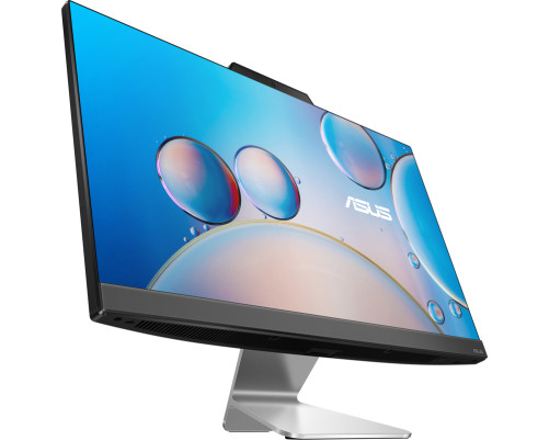 Моноблок ASUS F3402WFA-BPC0070   23.8"(1920x1080 (матовый) WVA)/AMD Ryzen 5 7520U(2.8Ghz)/16384Mb/512PCISSDGb/noDVD/Int:AMD Radeon/Cam/BT/WiFi/war 1y/5.4kg/Black/DOS + фикс ножка, беспров. клав./мышь