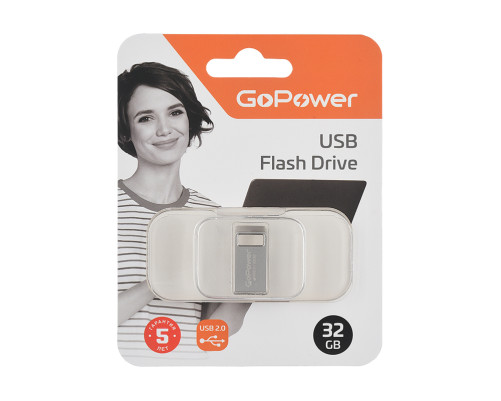 Накопитель USB Flash Drive GoPower 32GB MINI