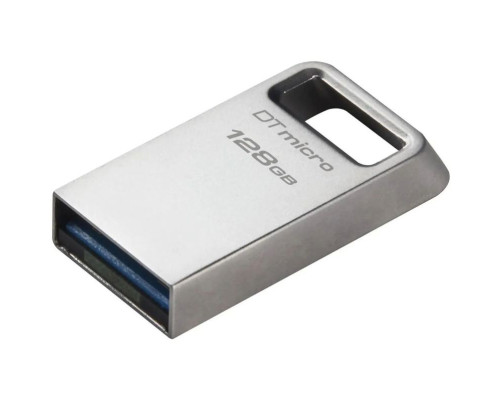 Накопитель USB Flash Drive Kingston 128GB DataTraveler Micro 200MB/s Metal USB 3.2 Gen 1