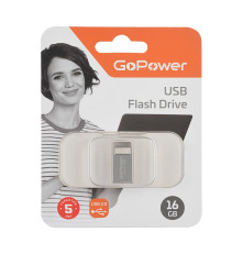 Накопитель USB Flash Drive GoPower 16GB MINI 