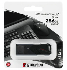 Накопитель USB Flash Drive Kingston 256GB USB 3.2 Gen 1 DataTraveler Exodia Onyx