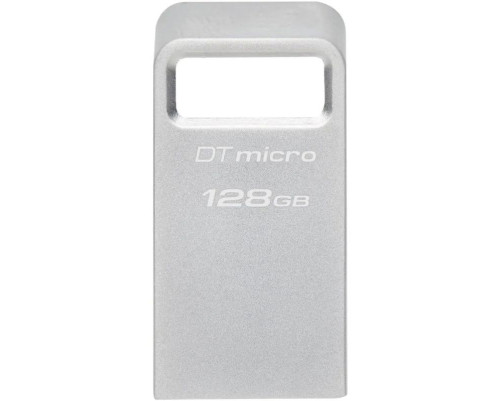 Накопитель USB Flash Drive Kingston 128GB DataTraveler Micro 200MB/s Metal USB 3.2 Gen 1