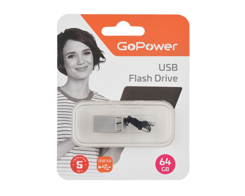 Накопитель USB Flash Drive GoPower 64GB MINI