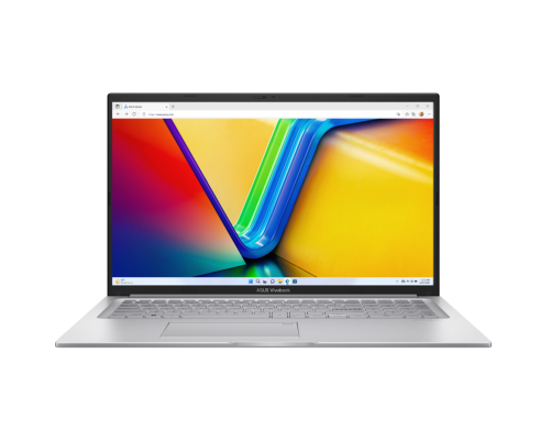 Ноутбук ASUS X1704VA-AU397 17.3"(1920x1080 (матовый) IPS)/Intel Core i5 1335U(1.3Ghz)/16384Mb/1024PCISSDGb/noDVD/Int:Intel Iris Xe Graphics/Cam/BT/WiFi/50WHr/war 1y/2.1kg/Cool Silver/DOS