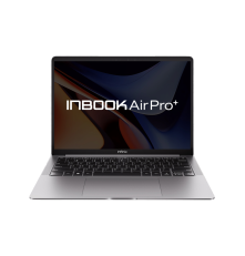 Ноутбук Infinix Inbook Air Pro+_XL434 14"(2880x1800 OLED)/Intel Core i5 1334U(1.3Ghz)/16384Mb/512SSDGb/noDVD/Int:Intel Iris Xe Graphics/BT/WiFi/57WHr/war 2y/1kg/Grey/Win11Home