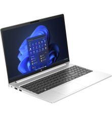 Ноутбук HP Probook 450 G10 15.6"(1920x1080)/Intel Core i5 1335U(1.3Ghz)/8192Mb/512SSDGb/noDVD/Int:Intel Iris Xe Graphics/Cam/BT/WiFi/51WHr/war 1y/1.79kg/Pike Silver/DOS + EN Kbd