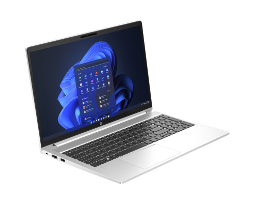 Ноутбук HP Probook 450 G10 15.6"(1920x1080)/Intel Core i5 1335U(1.3Ghz)/8192Mb/512SSDGb/noDVD/Int:Intel Iris Xe Graphics/Cam/BT/WiFi/51WHr/war 1y/1.79kg/Pike Silver/DOS + EN Kbd