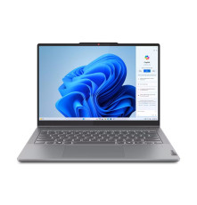 Ноутбук Lenovo IdeaPad Slim 5 14AHP9 14"(1920x1200 OLED)/AMD Ryzen 5 8645HS(4.3Ghz)/16384Mb/512SSDGb/noDVD/Int:AMD Radeon 760M/Cam/BT/WiFi/57WHr/war 1y/1.46kg/cloud grey/noOS + 65W, RU kbd