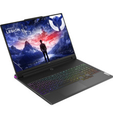 Ноутбук Lenovo Legion 9 16IRX9 16"(3200x2000 mini LED)/Intel Core i9 14900HX(2.2Ghz)/32768Mb/2048SSDGb/noDVD/Ext:nVidia GeForce RTX4090(16384Mb)/Cam/BT/WiFi/99WHr/war 1y/2.6kg/carbon black/noOS + 330W, RU kbd