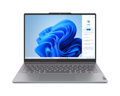 Ноутбук Lenovo IdeaPad 5 2-in-1 14IRU9 14"(1920x1200 IPS)/Touch/Intel Core 5 120U(1.4Ghz)/16384Mb/512SSDGb/noDVD/Int:Intel® Graphics/Cam/BT/WiFi/57WHr/war 1y/1.6kg/luna grey/noOS + 65W, Pen, RU kbd