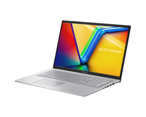 Ноутбук ASUS X1704VA-AU397 17.3"(1920x1080 (матовый) IPS)/Intel Core i5 1335U(1.3Ghz)/16384Mb/1024PCISSDGb/noDVD/Int:Intel Iris Xe Graphics/Cam/BT/WiFi/50WHr/war 1y/2.1kg/Cool Silver/DOS