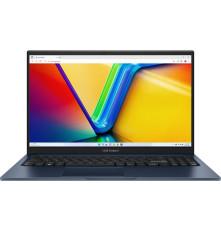 Ноутбук ASUS X1504VA-BQ282 15.6"(1920x1080 (матовый) IPS)/Intel Core i5 1335U(1.3Ghz)/8192Mb/512PCISSDGb/noDVD/Int:Intel UHD Graphics/Cam/BT/WiFi/42WHr/war 1y/1.7kg/Quiet Blue/DOS