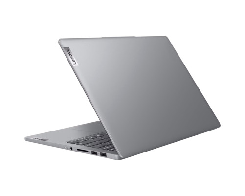 Ноутбук Lenovo IdeaPad Pro 5 14IRH8 14"(2880x1800 IPS)/Intel Core i7 13700H(2.4Ghz)/16384Mb/512SSDGb/noDVD/Int:Intel Iris Xe Graphics/Cam/BT/WiFi/75WHr/war 1y/1.46kg/arctic grey/noOS + 100W, RU kbd