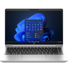 Ноутбук HP Probook 440 G10 14"(1920x1080)/Intel Core i5 1335U(1.3Ghz)/8192Mb/512PCISSDGb/noDVD/Int:Intel Iris Xe Graphics/Cam/BT/WiFi/51WHr/war 1y/1.42kg/Silver/DOS + EN Kbd