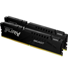 Оперативная память Kingston 32GB 5200MT/s DDR5 CL40 DIMM (Kit of 2) FURY Beast Black XMP