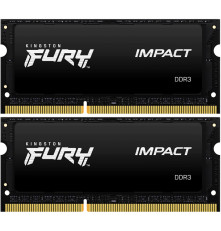 Оперативная память Kingston 16GB 1866MT/s DDR3L CL11 SO-DIMM (Kit of 2) 1.35V FURY Impact