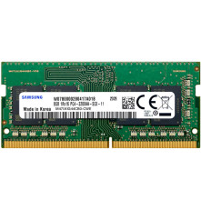 Оперативная память Samsung DDR4 8GB UNB SO-DIMM 3200 1Rx16, 1.2V