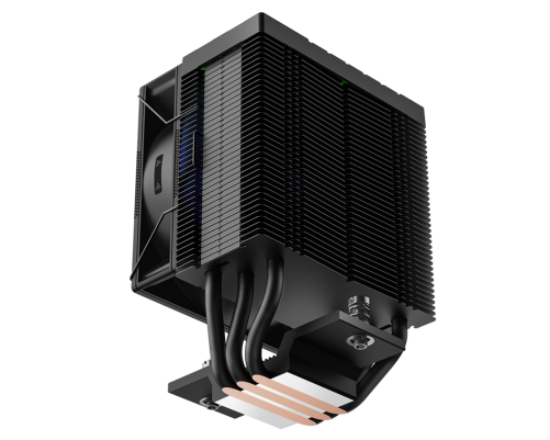 Вентилятор для процессора PCCooler R300 ARGB BK S115X/1200/1700/AM4/AM5 (TDP 150W, 90mm ARGB Fan, 3 тепловые трубки 6мм, 650-2200RPM, 28,3dBa)