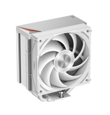 Вентилятор для процессора PCCooler RZ500 WH (250W, 4-pin PWM, 155mm, Al/Cu, 5x6mm, 1x120mm, 86.73CFM, 32dBA, 2200RPM, S: 1851/1700/1200/115X, AM5/AM4, white)