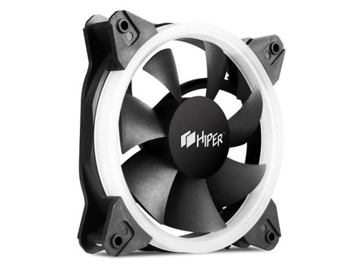 Вентилятор для корпуса HIPER HCF1251-03, 120*120*25mm (38.5CFM, 1200RPM, 3+4PIN)