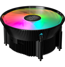 Вентилятор для процессора Cooler Master A71C (95W, 4-pin, 38.99mm, classic, Al/Cu, ARGB, fans: 1x120mm/38.99CFM/24.9dBA/1800rpm, AM4, ARGB Controller)