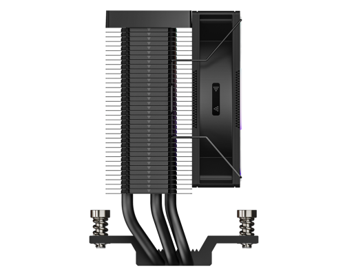 Вентилятор для процессора PCCooler R300 ARGB BK S115X/1200/1700/AM4/AM5 (TDP 150W, 90mm ARGB Fan, 3 тепловые трубки 6мм, 650-2200RPM, 28,3dBa)