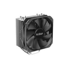 Вентилятор для процессора PCCooler PALADIN 400 (200W, 4-pin PWM, 157mm, Al/Cu, 4x6mm, 1x130mm, 76.85CFM, 29dBA, 1600RPM, S: 1851/1700/1200/115X, AM5/AM4, silver, black)