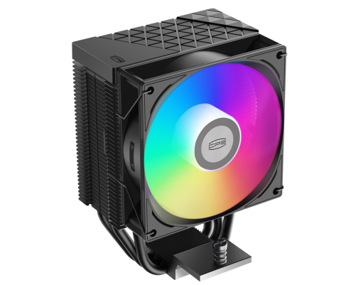 Вентилятор для процессора PCCooler R300 ARGB BK S115X/1200/1700/AM4/AM5 (TDP 150W, 90mm ARGB Fan, 3 тепловые трубки 6мм, 650-2200RPM, 28,3dBa)