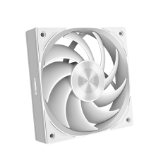 Вентилятор для корпуса PCCooler F5R120 (120x120x25mm, 4-pin PWM, 86.73CFM, 32dBA, 2200RPM, White)