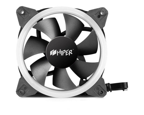 Вентилятор для корпуса HIPER HCF1251-03, 120*120*25mm (38.5CFM, 1200RPM, 3+4PIN)