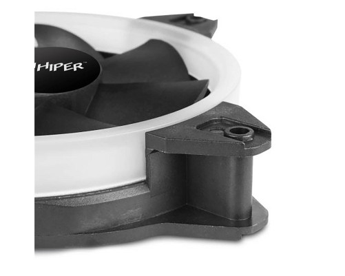 Вентилятор для корпуса HIPER HCF1251-03, 120*120*25mm (38.5CFM, 1200RPM, 3+4PIN)