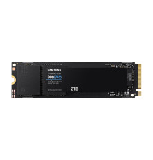 Твердотельный накопитель Samsung 990 EVO, 2TB, M.2(22x80mm), NVMe 2.0, PCIe 4.0 x4, V-NAND TLC, R/W 5000/4200MB/s, IOPs 700 000/800 000, TBW 1200, DWPD 0.33