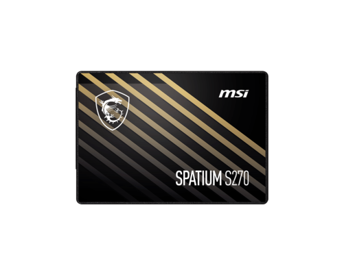 Твердотельный накопитель MSI SPATIUM S270, 480GB, 2.5"