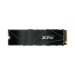 Твердотельный накопитель ADATA GAMMIX S50 CORE, 512GB, M.2(22x80mm), NVMe, PCIe 4.0 x4, 3D NAND, R/W 3500/2200MB/s, IOPs -/-, TBW 300, DWPD 0.5, with HeatSink