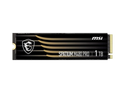 Твердотельный накопитель MSI SPATIUM M480, 1TB, M.2(22x80mm)