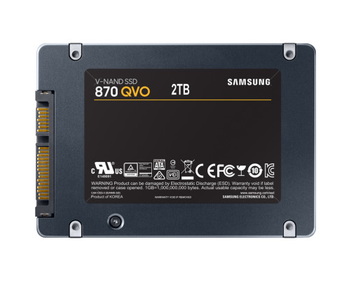 Твердотельный накопитель Samsung 870 QVO, 2TB, 2.5"