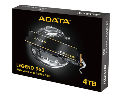 Твердотельный накопитель ADATA LEGEND 960, 4TB, M.2(22x80mm)