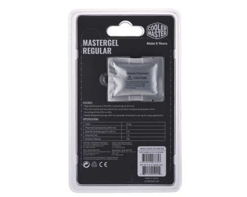 Термопаста COOLER MASTER MasterGel Regular